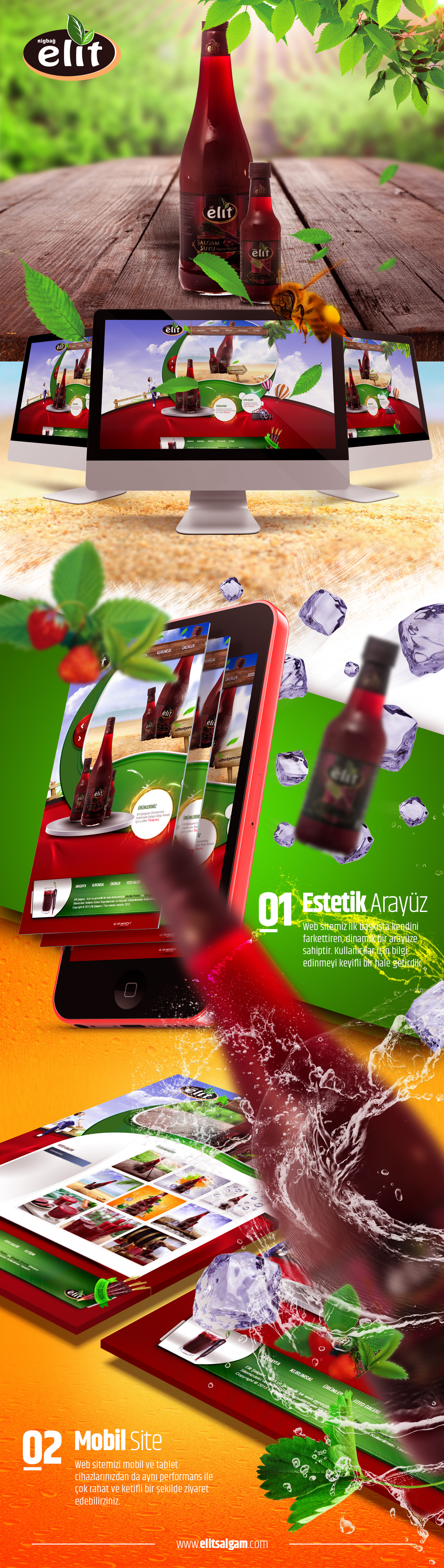 
	Elit Şalgam i&ccedil;in hazırlamış olduğumuz kurumsal &ouml;zg&uuml;n aray&uuml;z tasarımı ve i&ccedil;erik y&ouml;netim sistemi.
