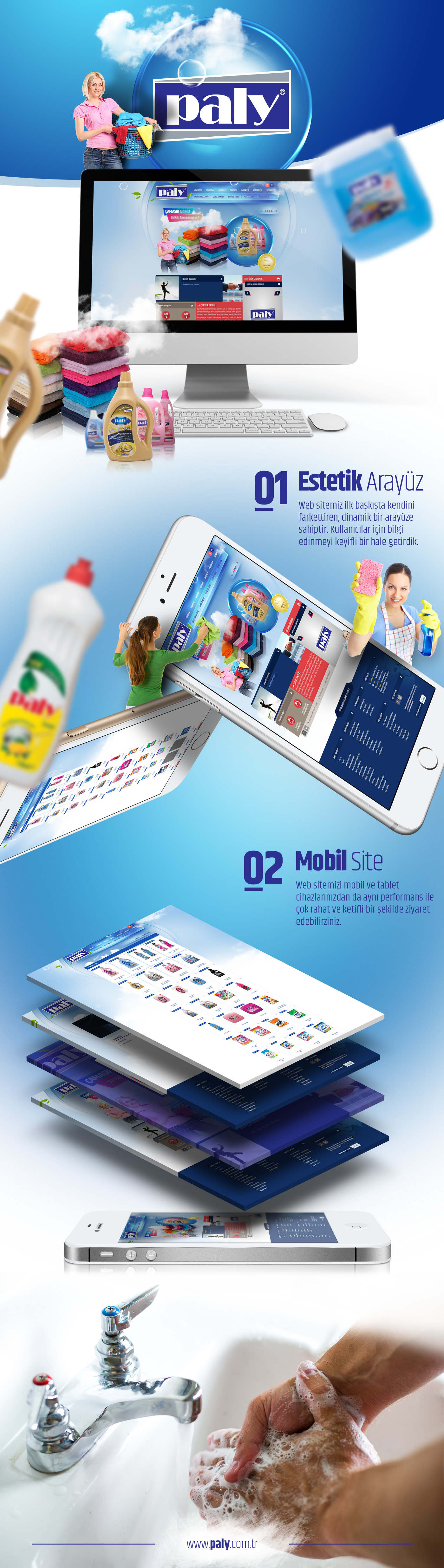 
	Paly End&uuml;striyel i&ccedil;in hazırlamış olduğumuz kurumsal &ouml;zg&uuml;n aray&uuml;z tasarımı ve i&ccedil;erik y&ouml;netim sistemi.
